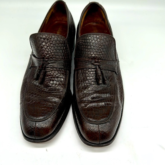 Dack’s exotic loafers 8 1/2 D. Extra Quality Vintage - Picture 1 of 5